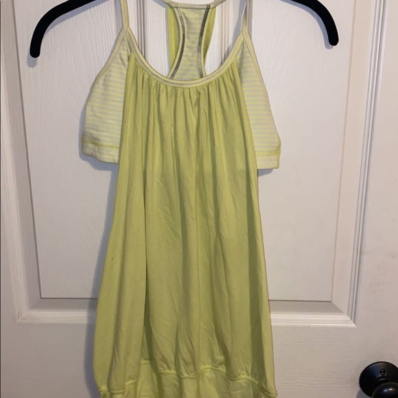Lululemon Yellow No Limits Tank - Picture 4 of 6